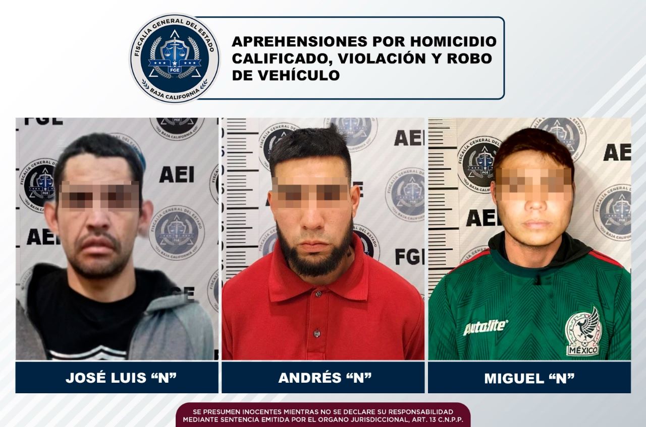 Capturan agentes de la FGI a tres que contaban con orden de aprehensión ...